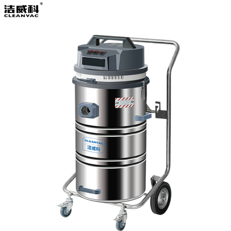 潔威科3600W大功率機械加工廠打磨車間吸金屬屑粉塵干濕兩用工業(yè)吸塵器