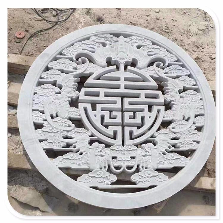鏤空雕花窗花 酒店鏤空窗花 浮雕鏤空窗花雕刻 石雕花窗