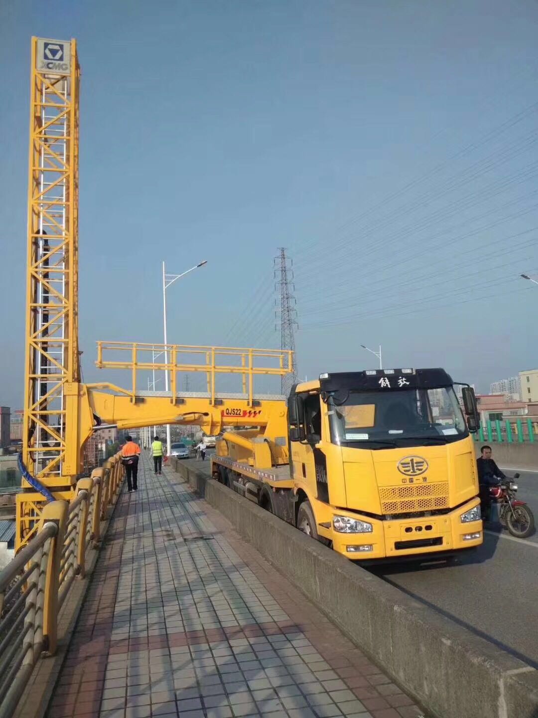 彭州橋梁檢測(cè)車，橋檢車出租公司