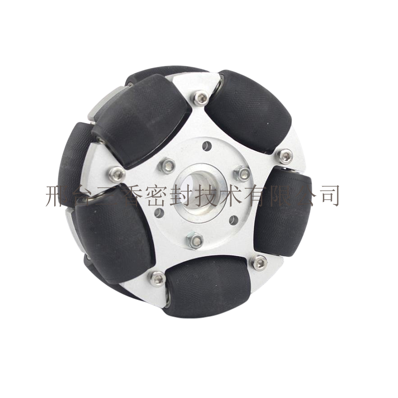 工廠直營(yíng)AGV腳輪 omni wheel 自動(dòng)化機(jī)器人中載鋁合金90°全向輪 AGV全向輪