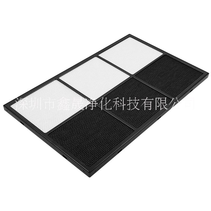 廠家定制 適配WB3夏普空氣凈化器過濾網(wǎng)濾芯脫臭除甲醛空氣過濾網(wǎng)