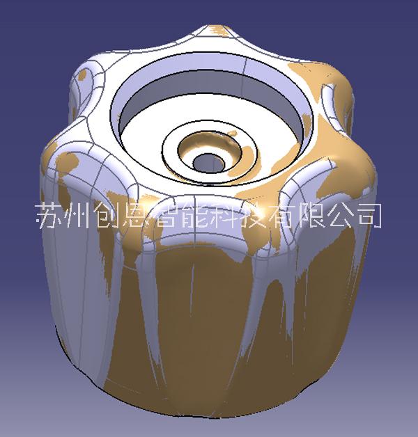 蘇州逆向曲面建模，蘇州逆向抄數(shù)建模工業(yè)類波輪