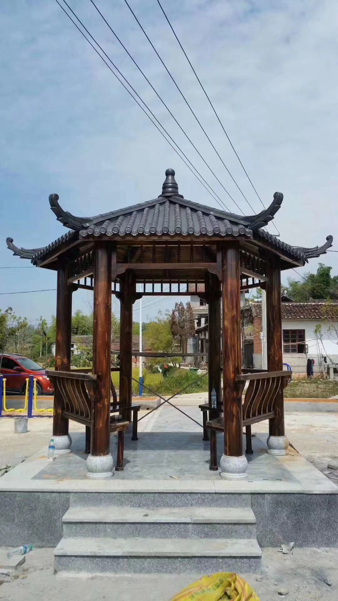 防腐木棧道 防腐木小木屋 防腐木涼亭價(jià)格表 崗?fù)S家