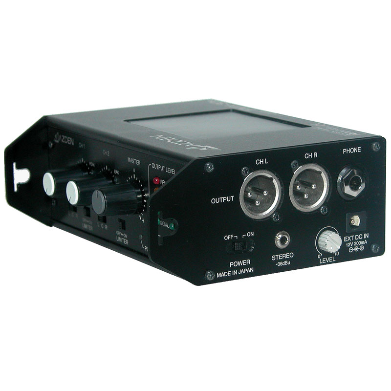 Azden FMX-22 阿茲丹2通道外景錄音 影視錄音用調(diào)音臺 單反相機錄像調(diào)音臺 二通道便攜式調(diào)音臺 電影 電視 廣