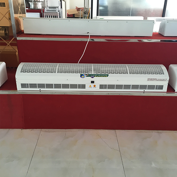 頂吹式電熱風幕風簾機，商用貫流式風幕機，工業(yè)冷暖防爆空氣幕