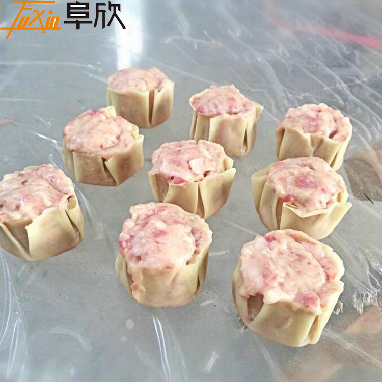 FX-800S全自動三排燒麥機 仿手工燒麥機 大型燒賣機 商用燒麥機 燒麥機廠家 全自動三聯(lián)燒麥機