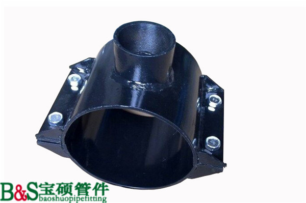 PE管馬鞍三通 絲口馬鞍三通管卡