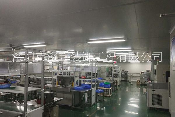 福永凈化廠房裝修公司新和地坪漆翻新裝修