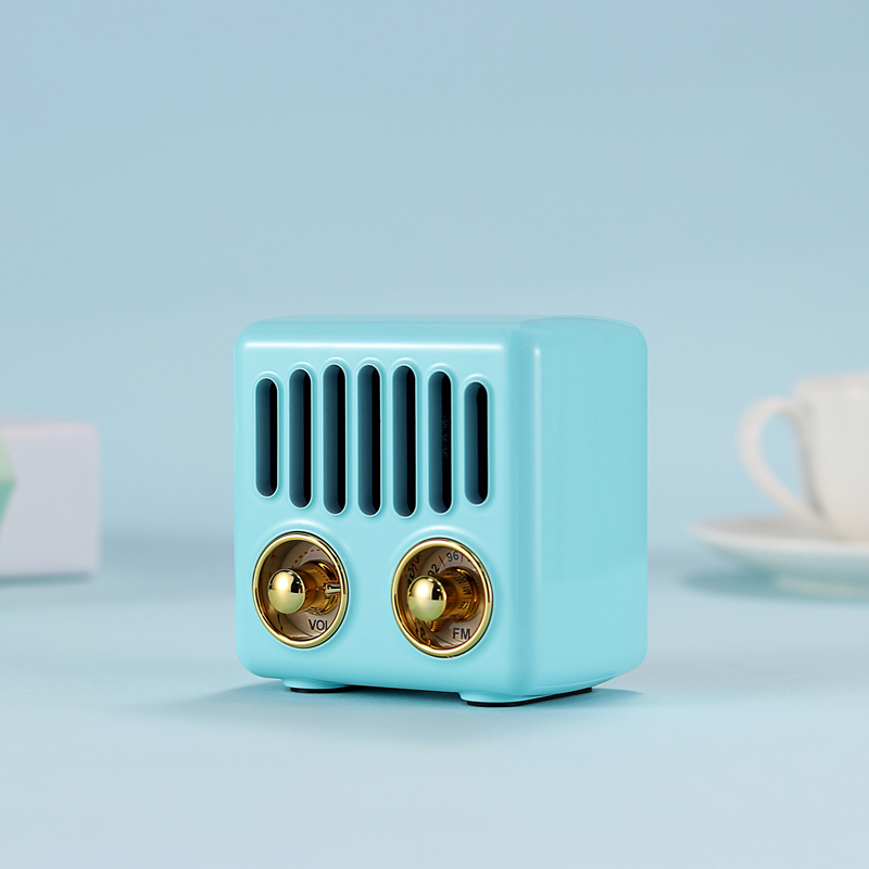 迷你音箱 無線藍牙音箱 FM收音機 播放器插卡音箱 音之謠復(fù)古藍牙音箱 音之謠彩色R908