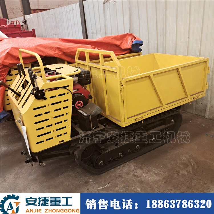 供應(yīng)1噸手扶式履帶運(yùn)輸車(chē) 果園搬運(yùn)手扶履帶拖拉機(jī) 升降式手扶履帶運(yùn)輸車(chē)