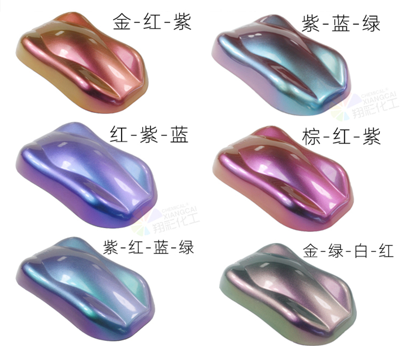廠家直銷變色龍效果顏料 變色龍珠光粉 滴膠變色龍粉 化妝品用變色龍粉 角度變色粉 變色龍珠光顏料