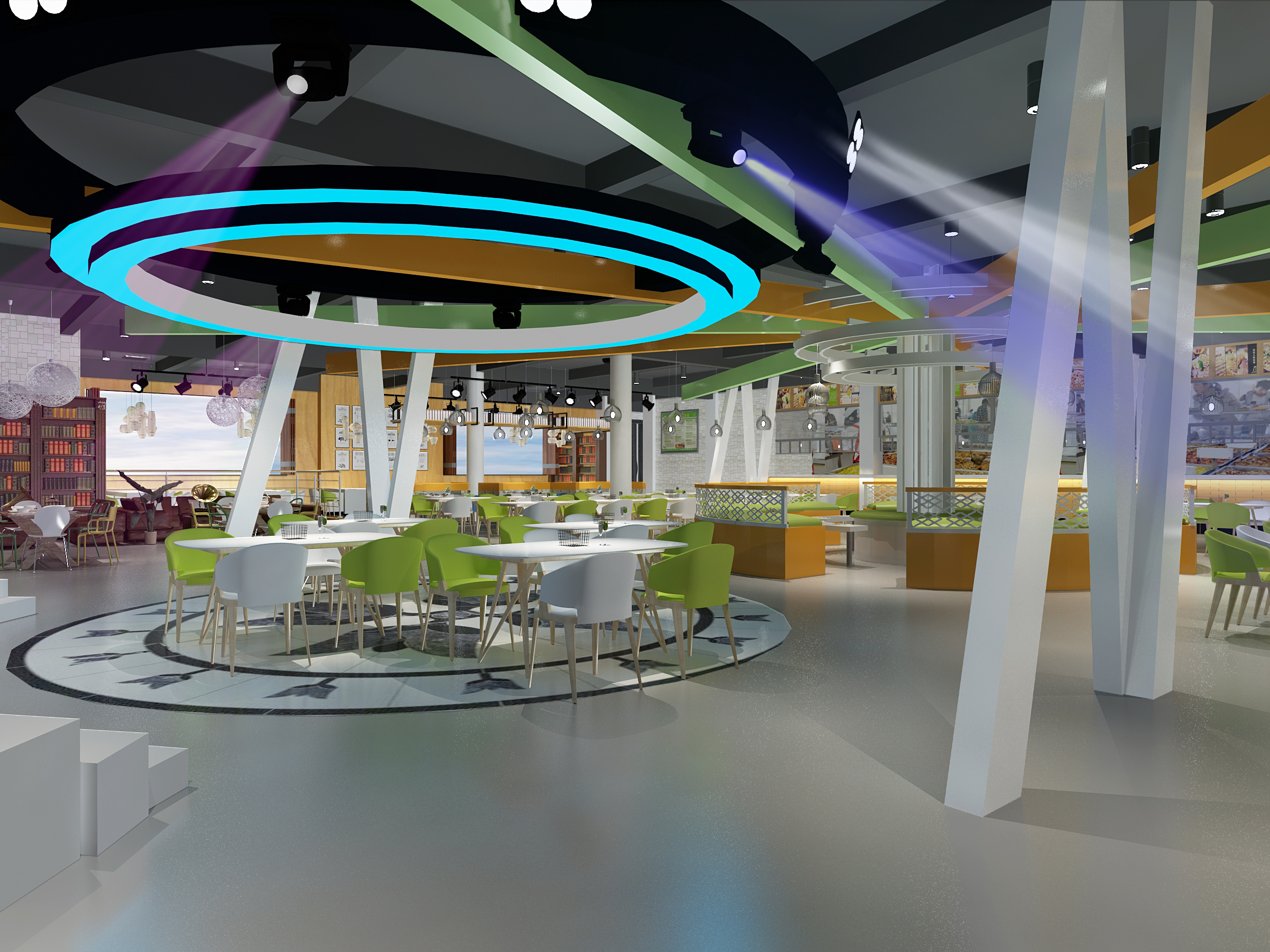 工裝、家裝純?cè)O(shè)計(jì)，餐廳效果圖、平面圖、施工圖、預(yù)算