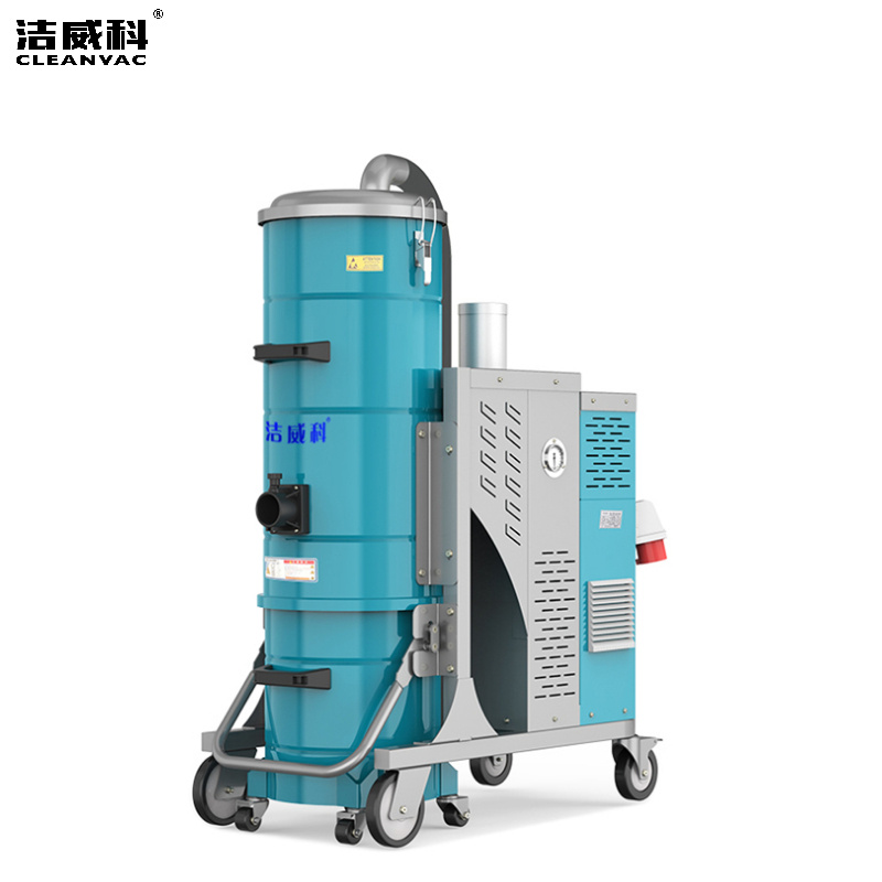 潔威科380V反吹自動(dòng)清灰吸塵器 9KW大吸力干濕兩用無(wú)刷工業(yè)吸塵器