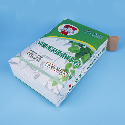 定做 家裝環(huán)保膩子粉閥口袋 紙塑復(fù)合袋 三紙一膜瓷磚膠閥口袋批發(fā)