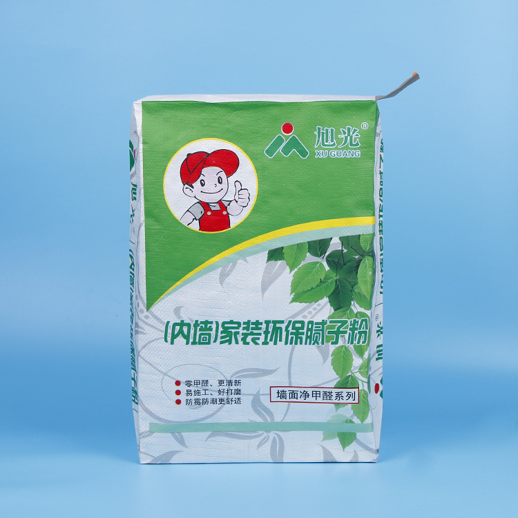 定做 家裝環(huán)保膩子粉閥口袋 紙塑復(fù)合袋 三紙一膜瓷磚膠閥口袋批發(fā)