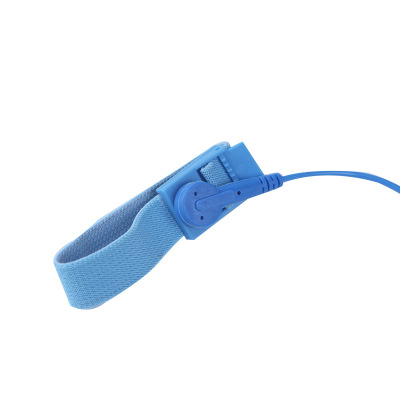 防靜電手腕帶- 防靜電有繩靜電環(huán)# 藍色有線靜電手環(huán) pvc防靜電手腕帶