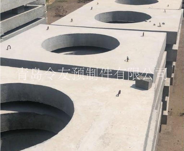 青島預制井蓋井圈溝蓋板電力板水泥預制廠家