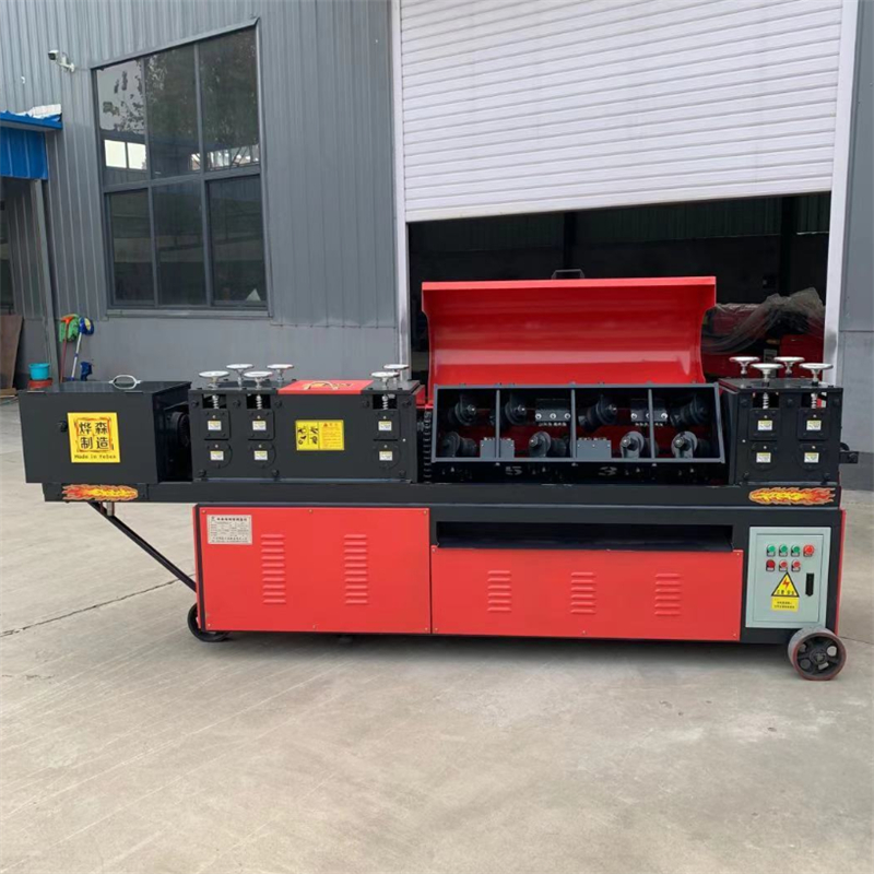 架子管多功能鋼管調(diào)直機(jī) 圓管調(diào)直除銹機(jī) 腳手架刷漆機(jī) 建筑設(shè)備