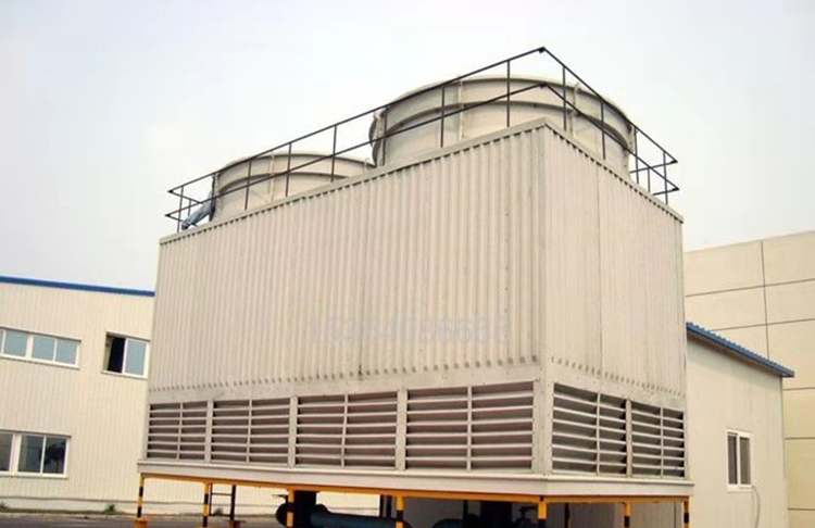 德州卓建玻璃鋼方形逆流冷卻塔涼水塔 工業(yè)型*降溫塔