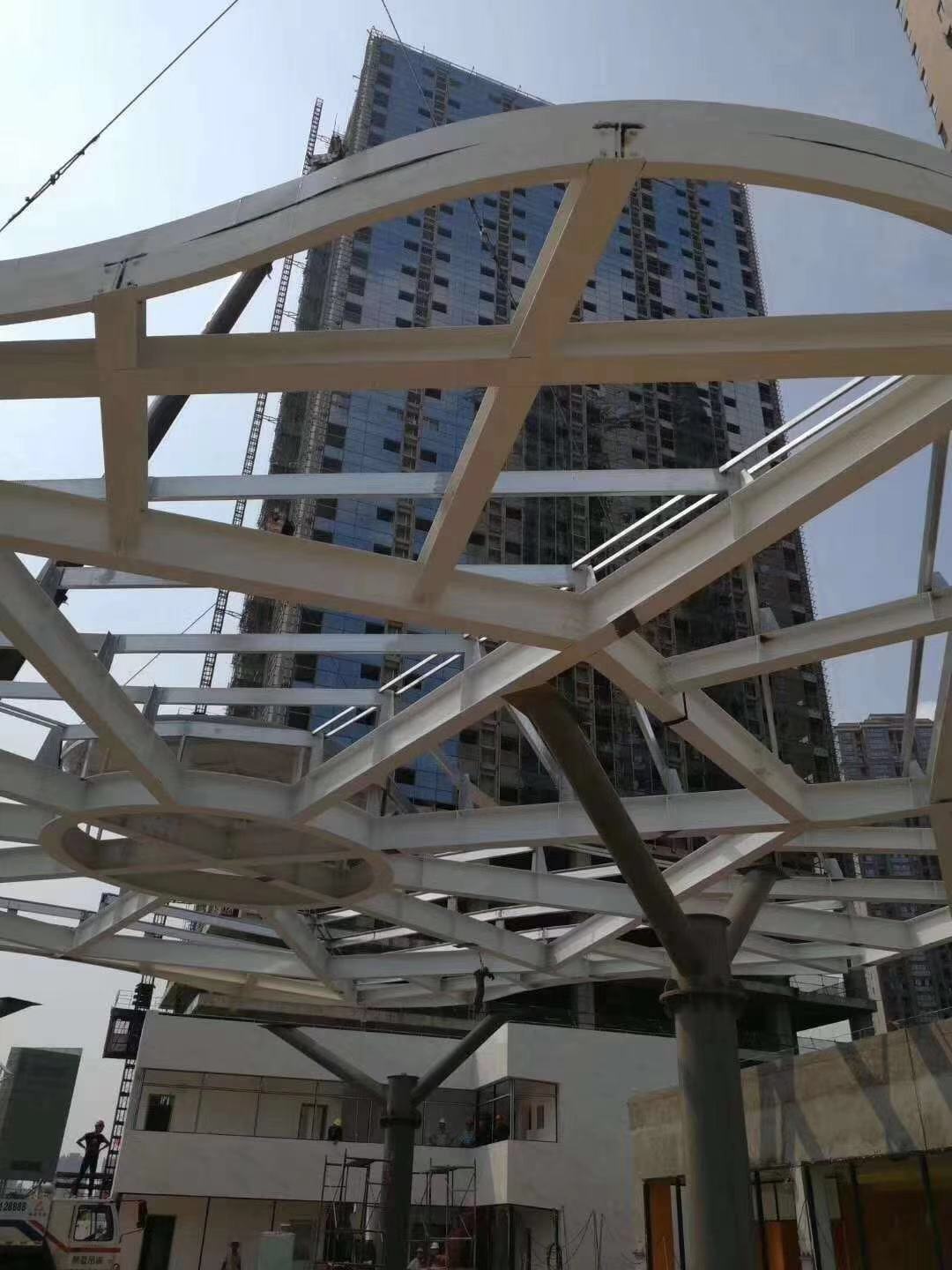 河南加油站主體鋼結構廠家定制