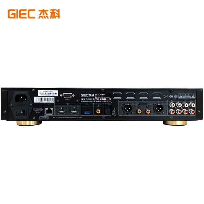 GIEC/杰科 BDP-G5800 4K藍(lán)光旗艦機(jī) 4K UHD藍(lán)光播放機(jī)DVD影碟機(jī) 硬盤播放器 3D藍(lán)光影碟機(jī)