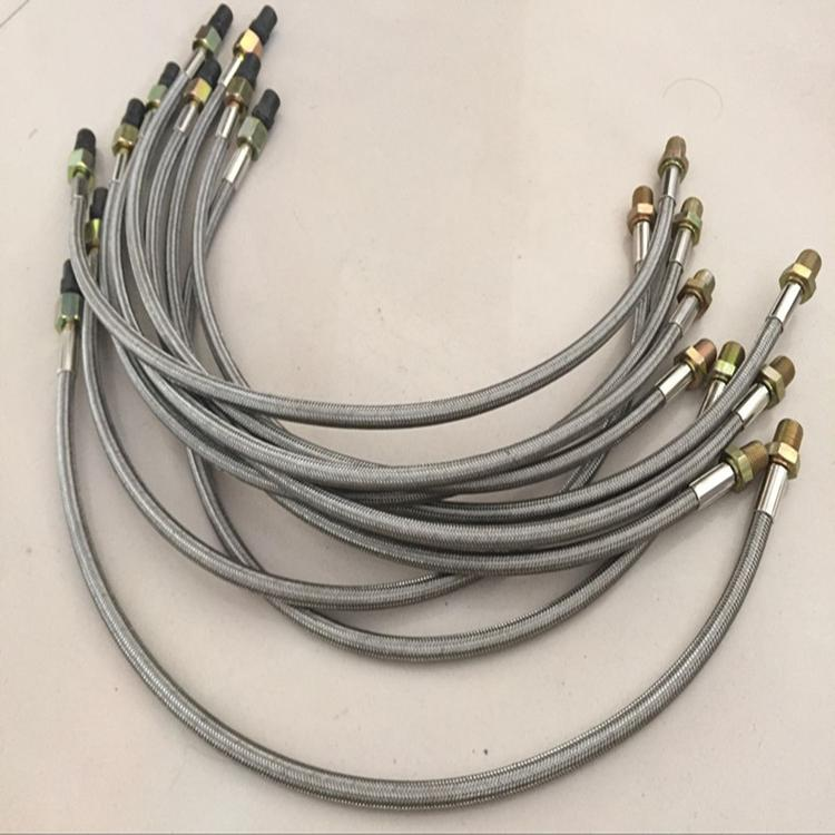 特氟龍金屬編織軟管聚四氟乙烯編織管鐵氟龍不銹鋼編織管