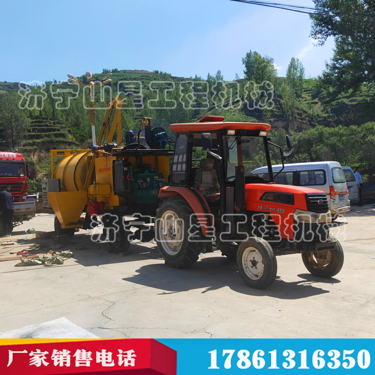 再生利用牽引式瀝青拌合機 拖車行走瀝青拌合機 燃燒器加熱拌合機