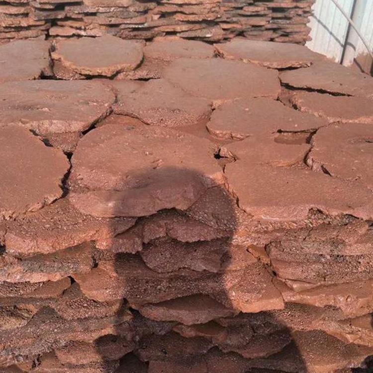 紅色浮石自然機(jī)切面紅色火山巖  紅色火山巖 紅色浮石板材