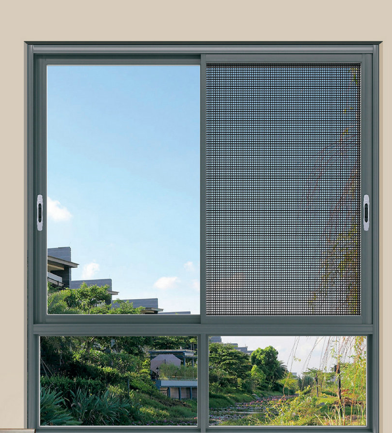 南昌陽(yáng)臺(tái)封窗鳳鋁鋁材110系列斷橋推拉窗定制