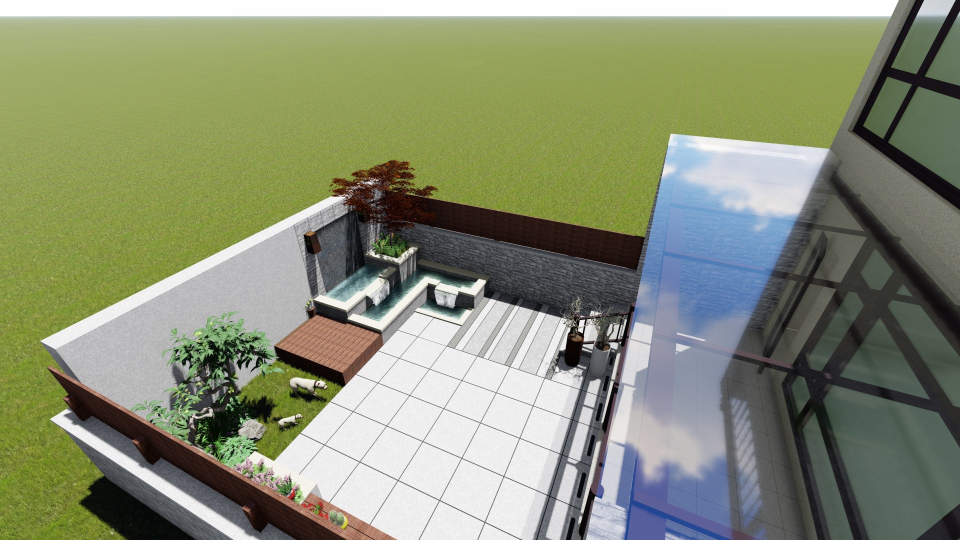 別墅院子裝修哪里有，哪里好，怎么樣