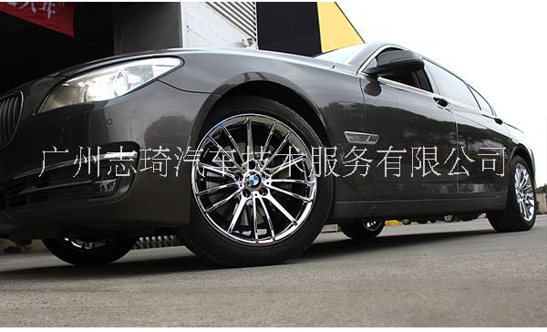 廣州汽車輪轂改色店_汽車輪轂改色