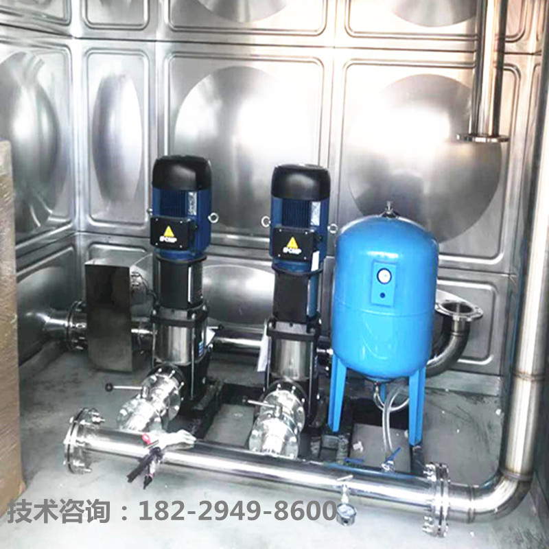 衢州箱式無負壓供水一體化設備