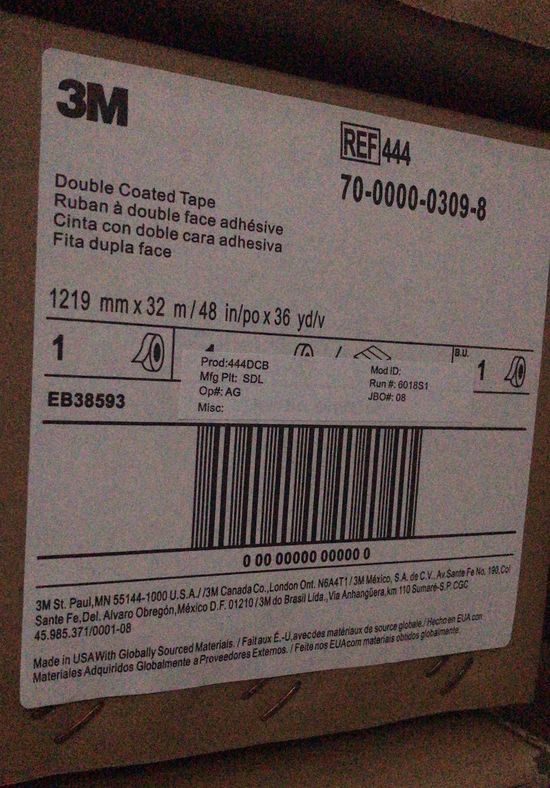 3M55256-3M444-雙面膠帶現(xiàn)貨廠家-*