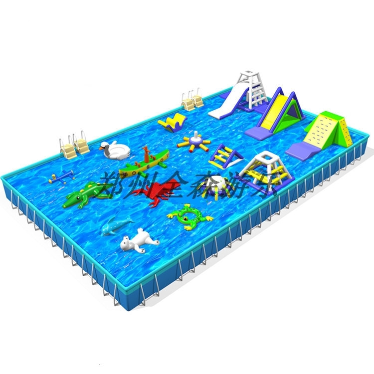 支架水池支架游泳池游樂設(shè)備廠家定做