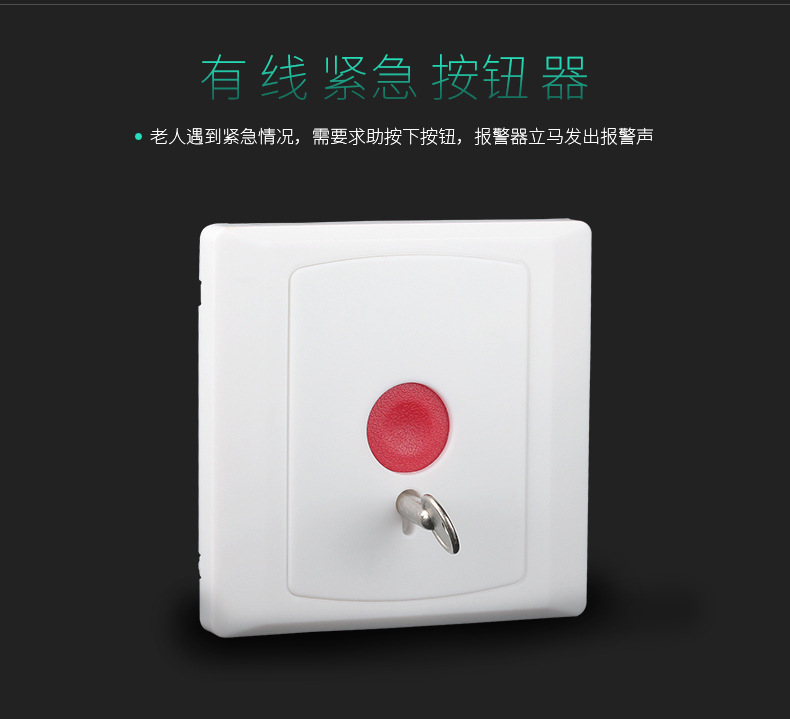 老人緊急呼叫報警器 殘衛(wèi)聲光報警