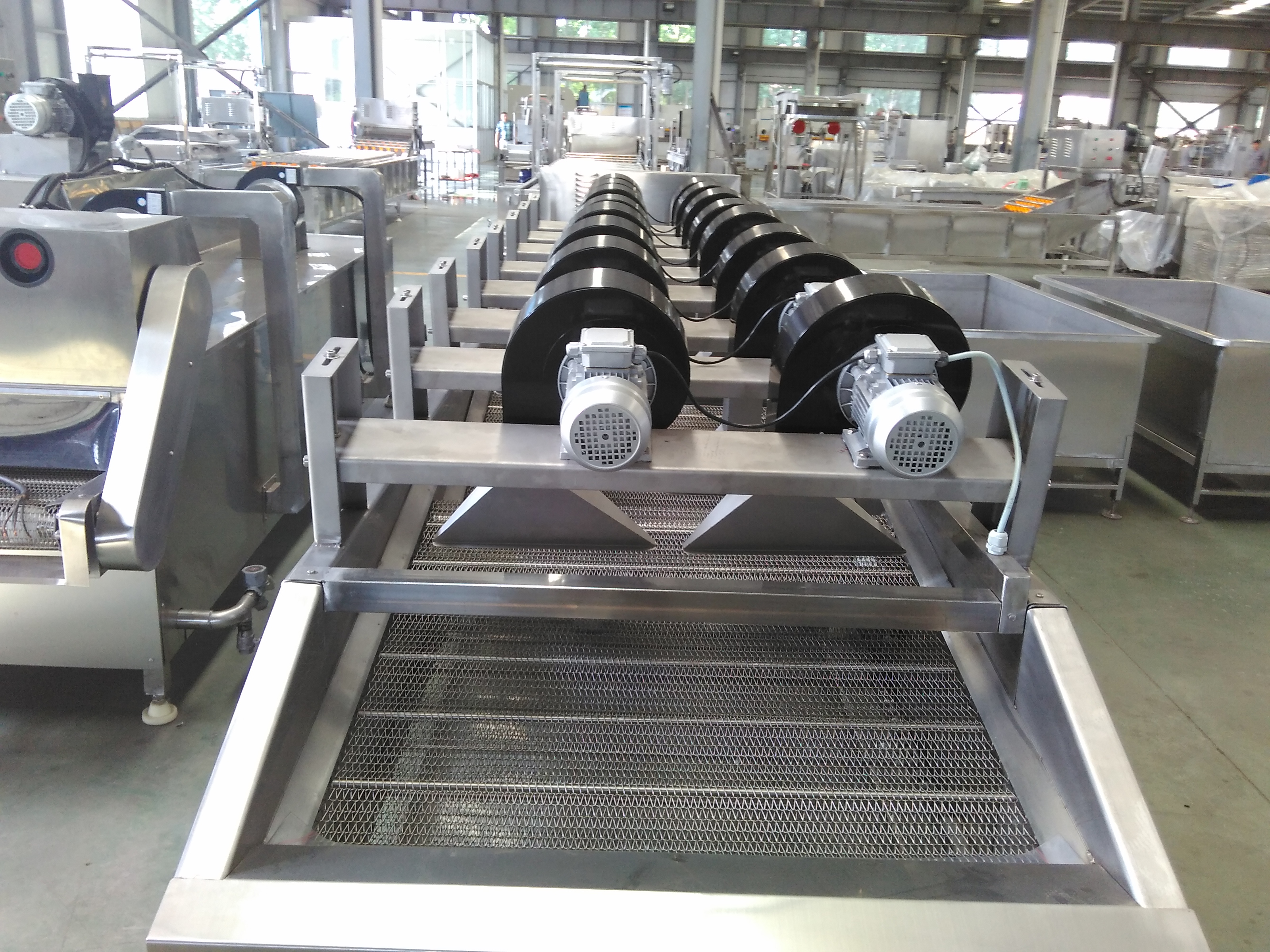 全自動(dòng)食品包裝袋風(fēng)干機(jī)  食品包裝袋果蔬風(fēng)干機(jī) 商用瀝水風(fēng)干機(jī)流水線