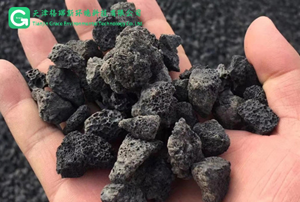 火山巖填料50-80mm 火山巖濾料 火山巖廠家 生物濾池填料 洗滌塔填料 廢氣除臭填料