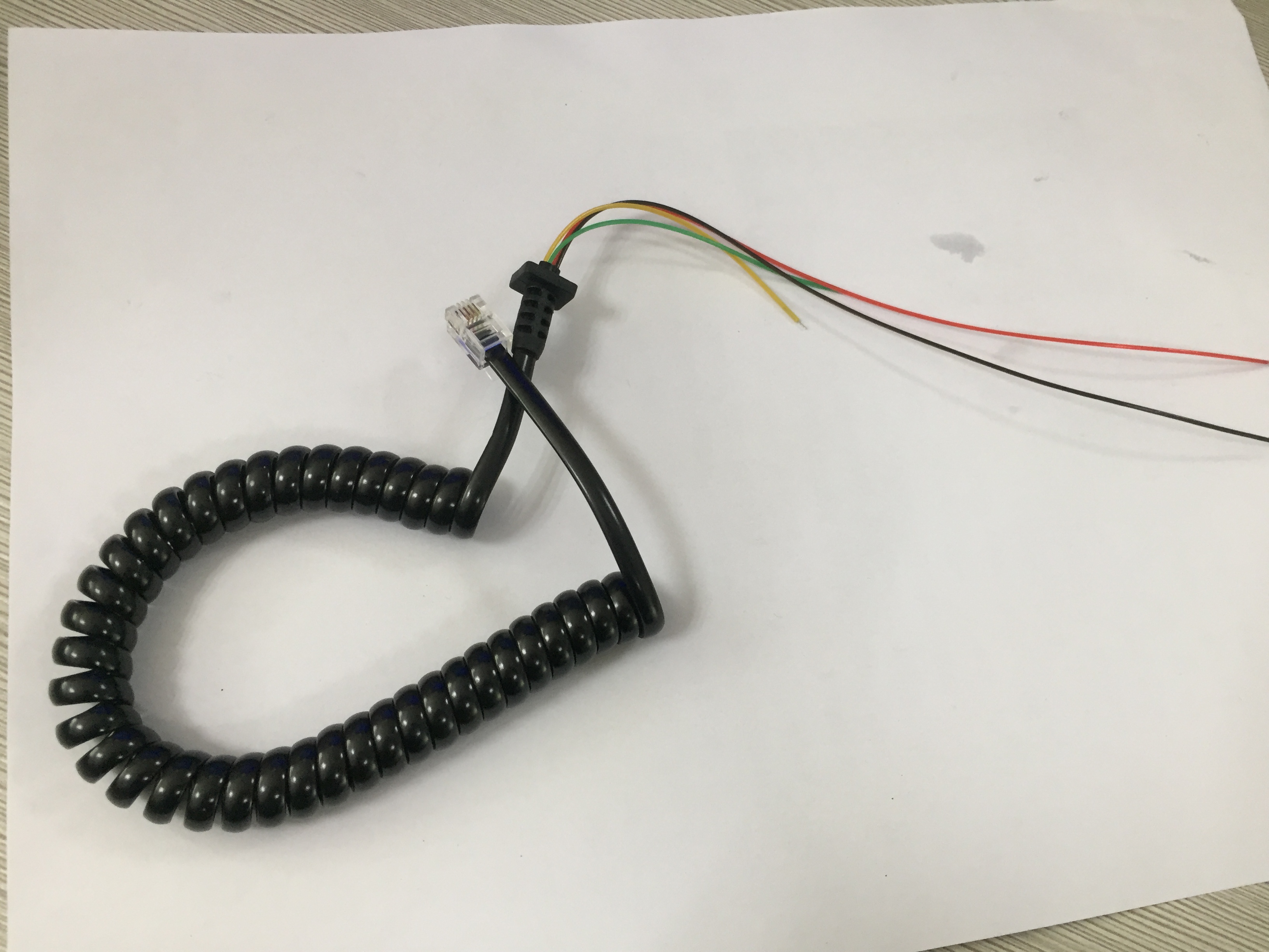 ４Ｃ１.６MP+SR+錫曲線銅絲 電話線