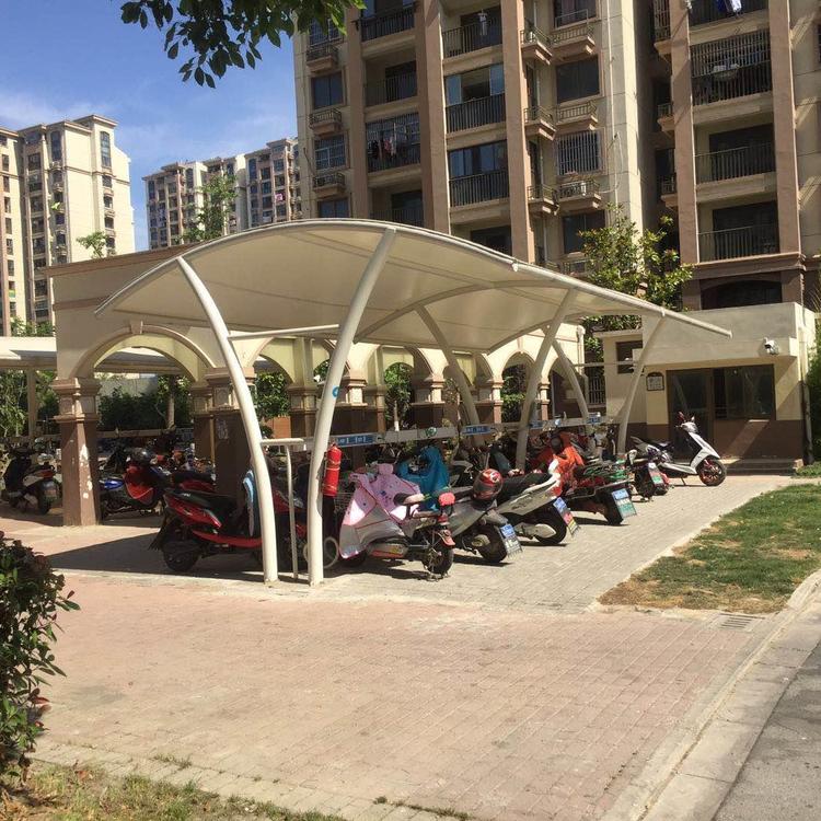 浙鑫膜結(jié)構(gòu)景觀棚安裝 膜結(jié)構(gòu)充電樁棚