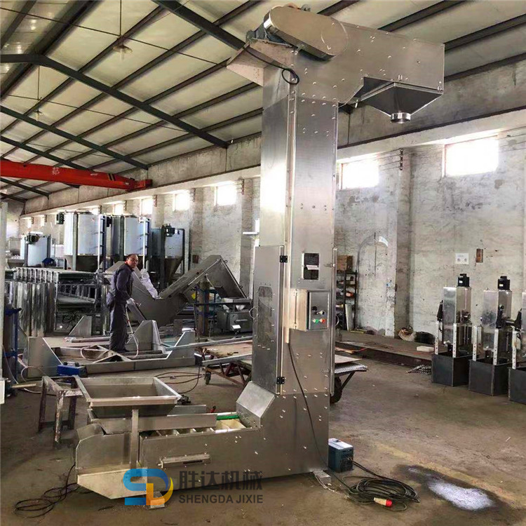 Z型斗提機 塑料顆粒斗式提升機 不卡斗轉斗式上料機