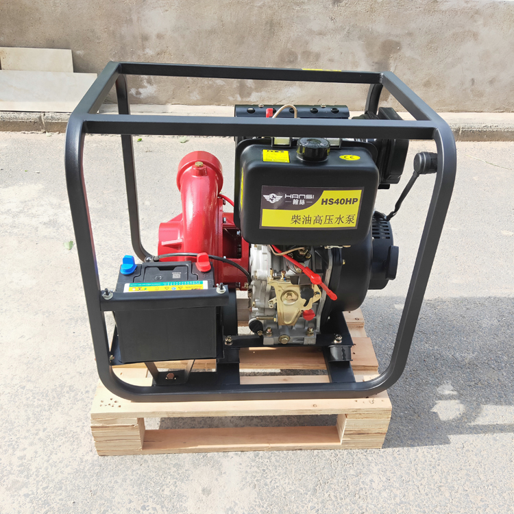 100口徑 柴油機(jī)高壓自吸水泵