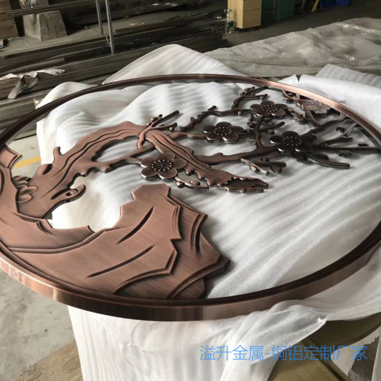 別墅酒店定制款鋁藝屏風(fēng)廠家生產(chǎn)