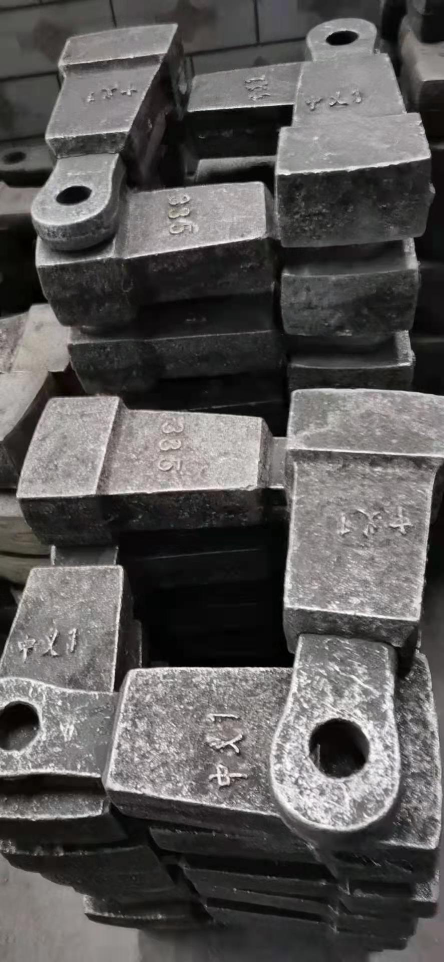 破碎機高猛耐磨錘頭 高鉻合金耐磨錘頭 雙金屬耐磨錘頭