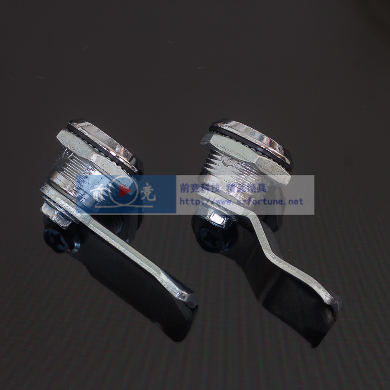 MS705一字轉舌鎖鋅合金圓柱鎖 配電箱鎖 LED架鎖