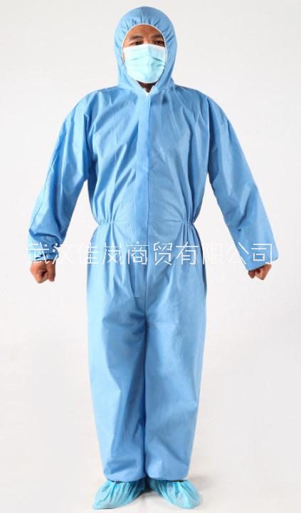 一次性防護(hù)服 PP無紡布民用防油養(yǎng)殖噴漆透氣連體防污水塵防護(hù)服