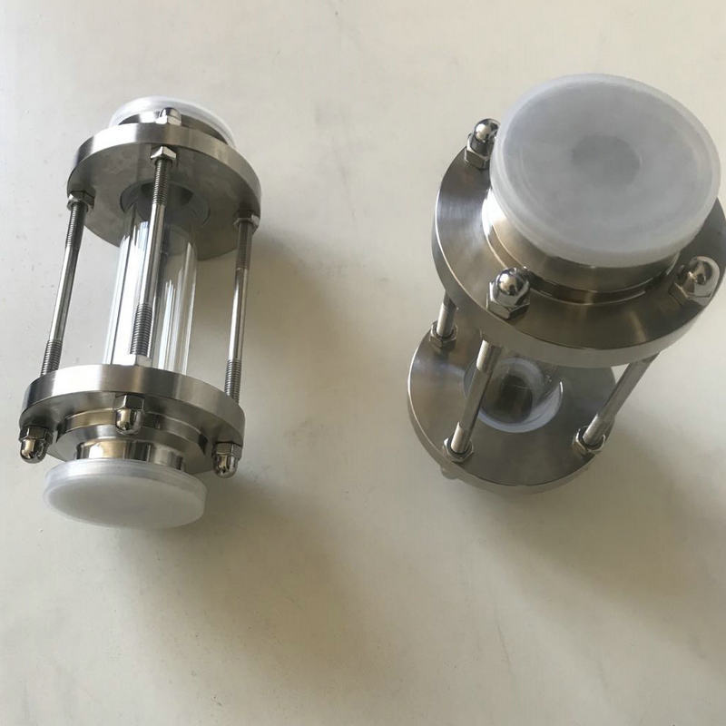 304不銹鋼視盅 焊接管道視鏡 快裝卡箍式快裝玻璃管視鏡