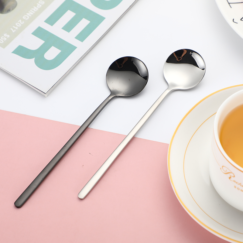 304不銹鋼甜品勺星巴風(fēng)勺子咖啡攪拌勺經(jīng)典海洋女神3.3厘米小圓勺  304不銹鋼新品小圓勺