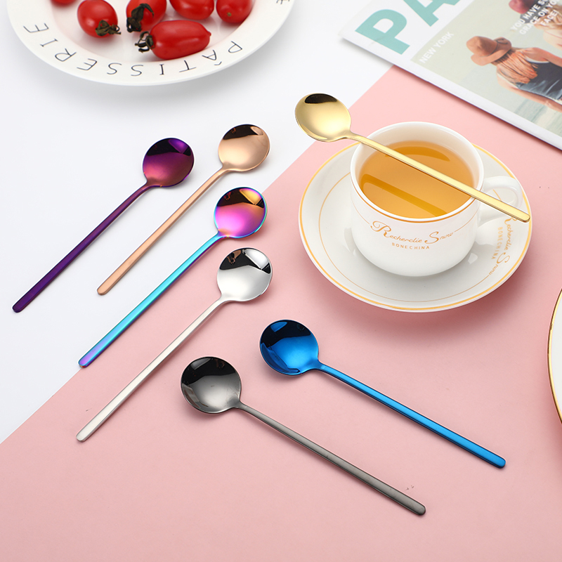 304不銹鋼甜品勺星巴風(fēng)勺子咖啡攪拌勺經(jīng)典海洋女神3.3厘米小圓勺  304不銹鋼新品小圓勺