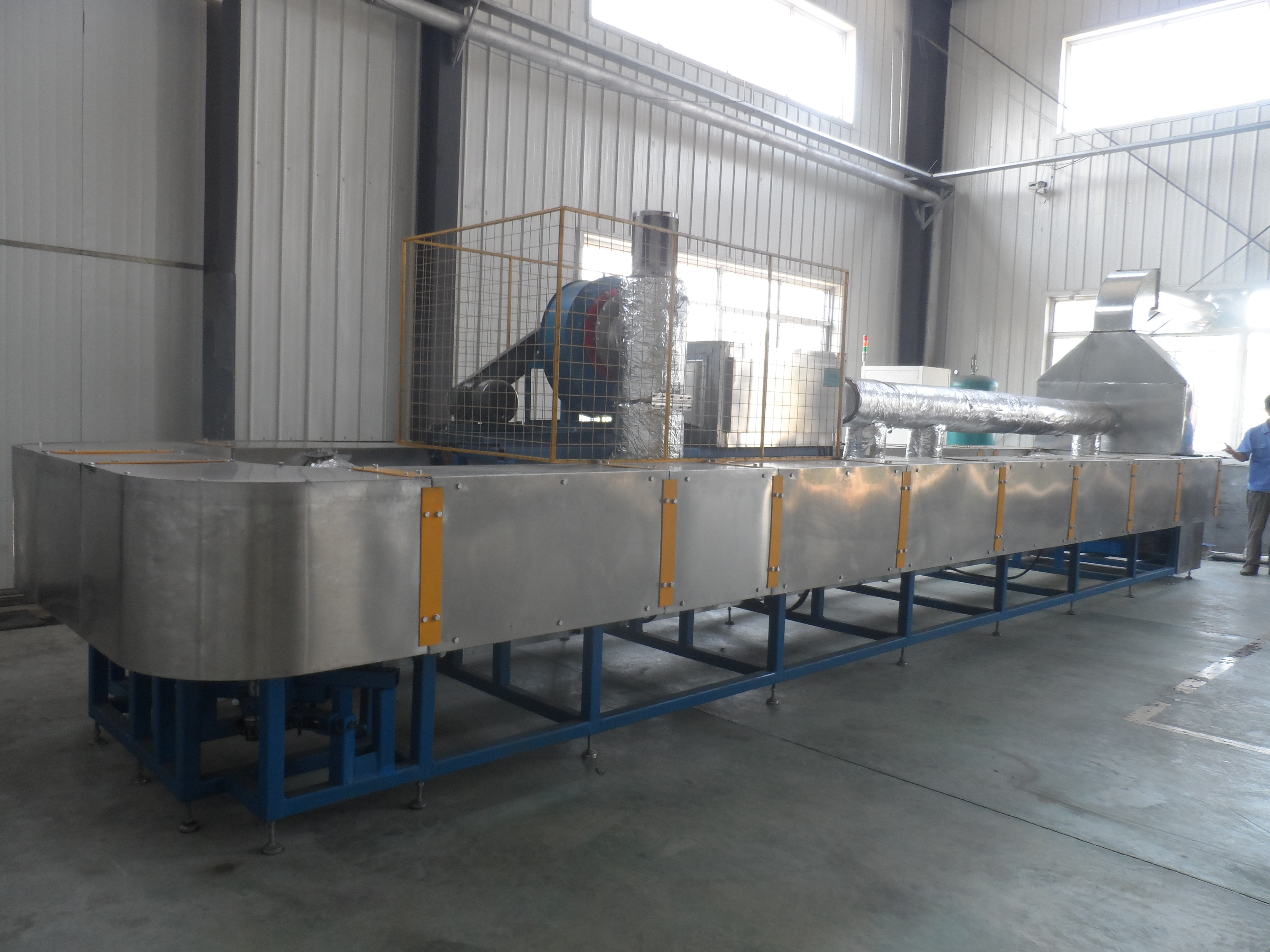 藥芯焊絲鋼帶超聲波清洗烘干機