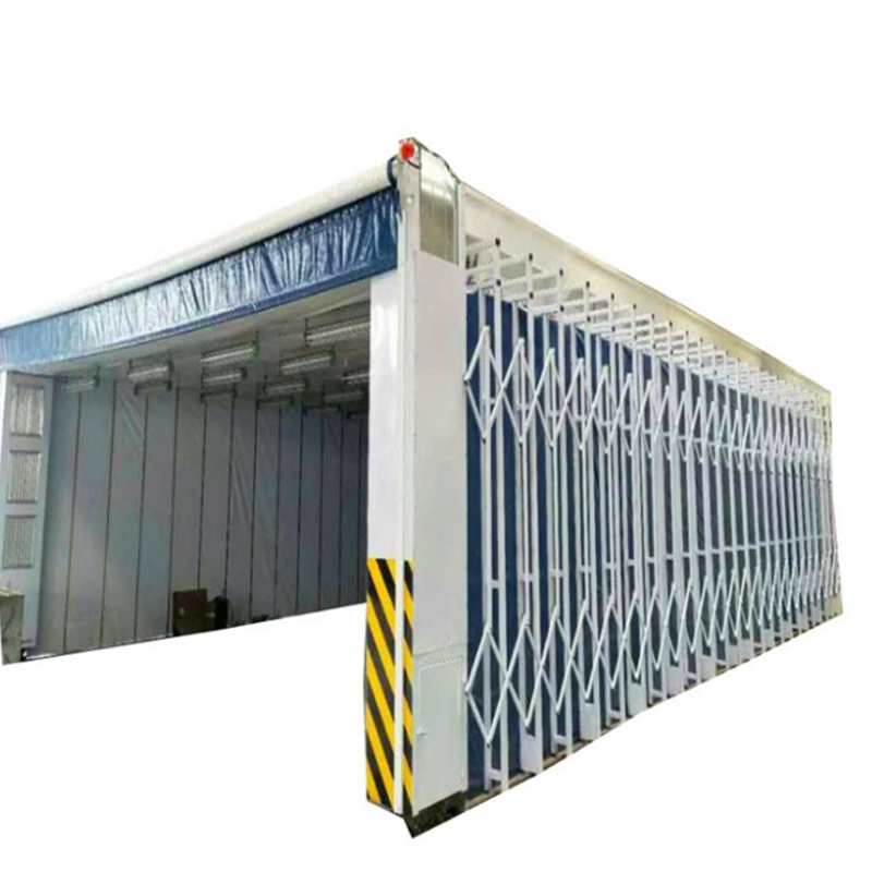 移動式噴漆房 環(huán)保伸縮房